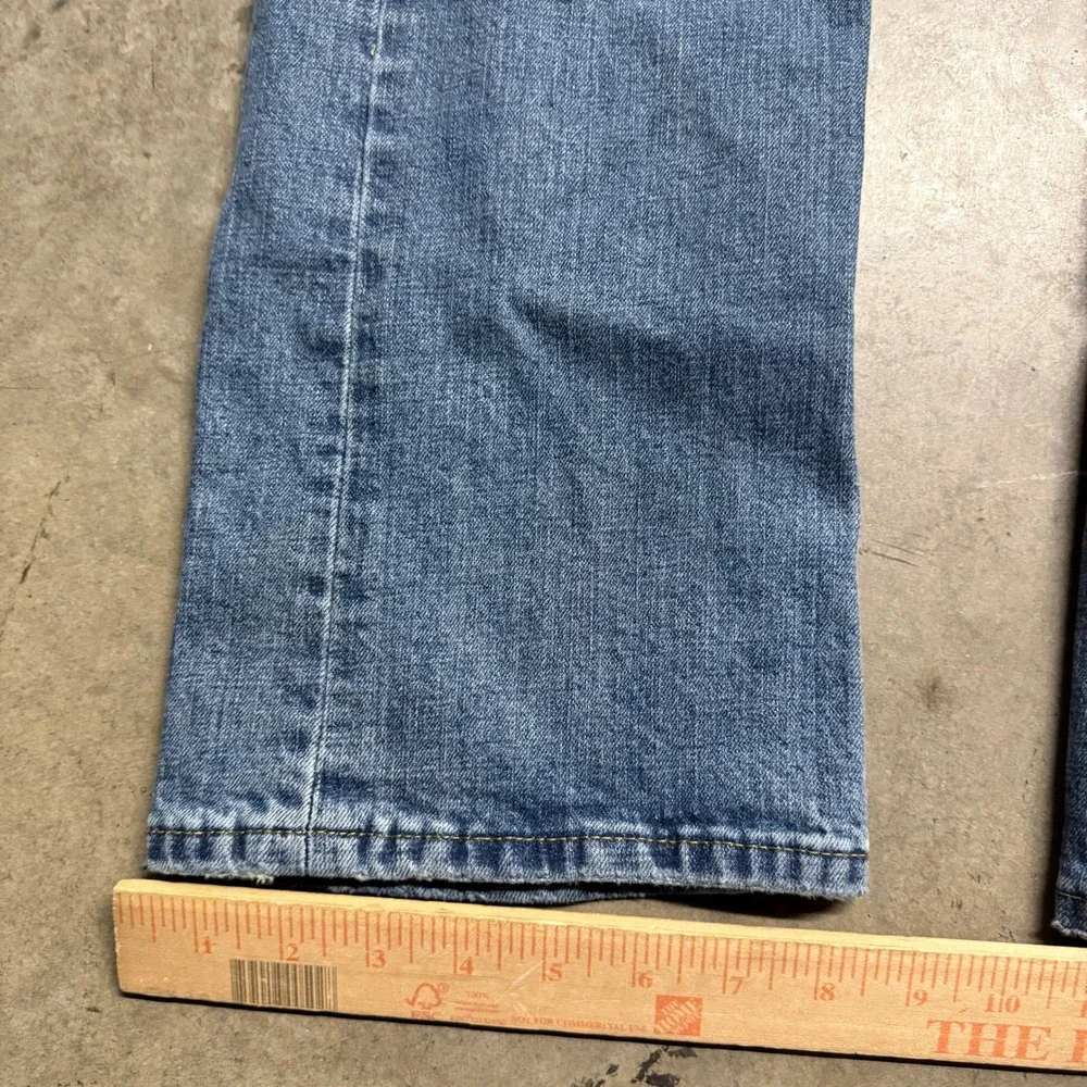 Polo Ralph Lauren Mens Medium Wash Straight Leg Denim Jeans Blue‎ 34x30